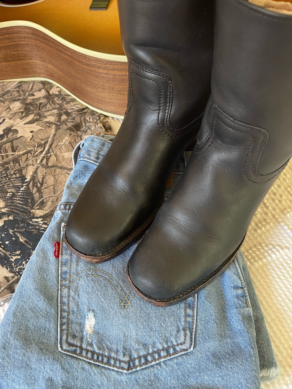 FRYE | Short Campus Boots 10L - Picture 4 of 8